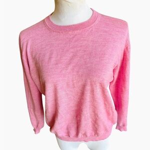 Babaa Blush Crew Neck Sweater